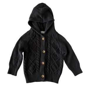 Jamie Kay knitted hoodie sweater